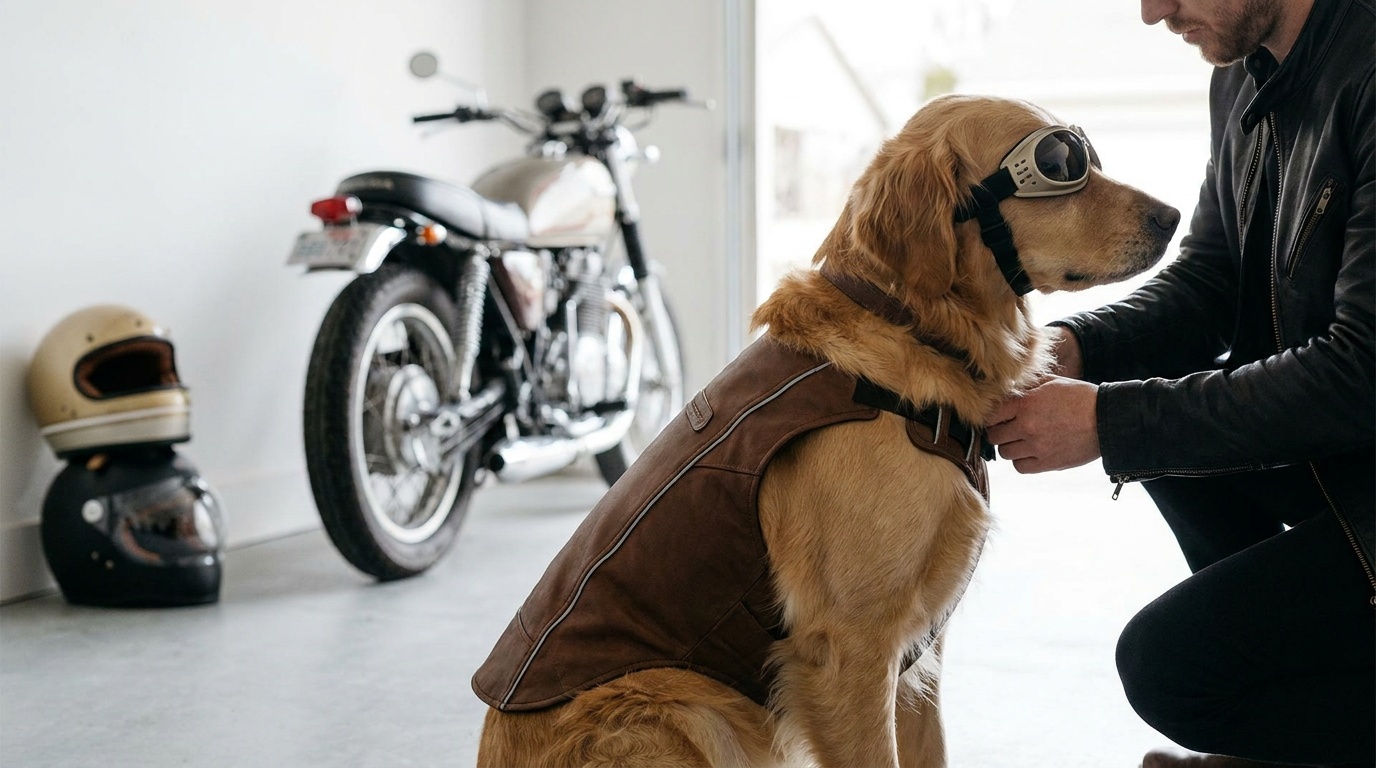 Chien moto sécurité 2025: Guide complet et équipements